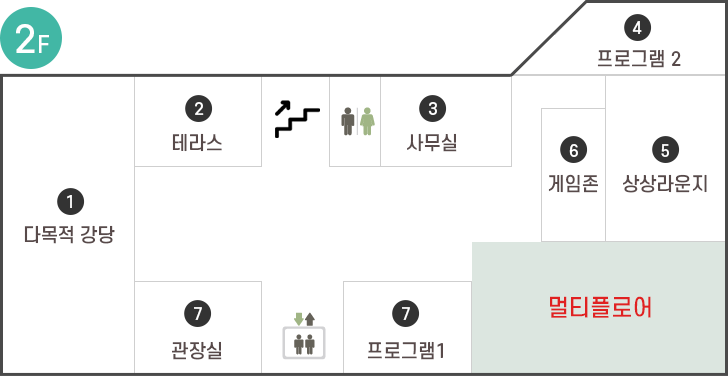 2층 시설 안내